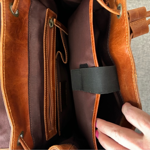 Genuine Leather Women’s Backpack - Picture 10 of 12